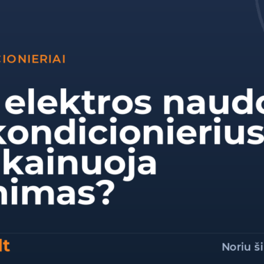 Kokio galingumo oro kondicionieriaus reikia kambariui? Kaip parinkti pagal kvadratus